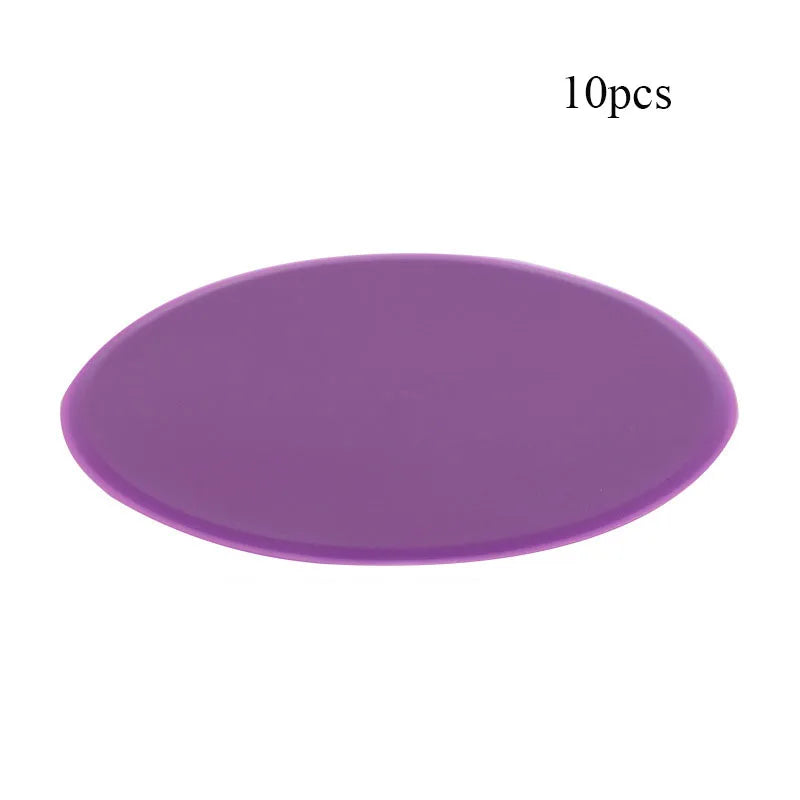 10pcs 12cm non-slip TPE agility marker discs, suitable for soccer, basketball, fitness, speed and agility training.