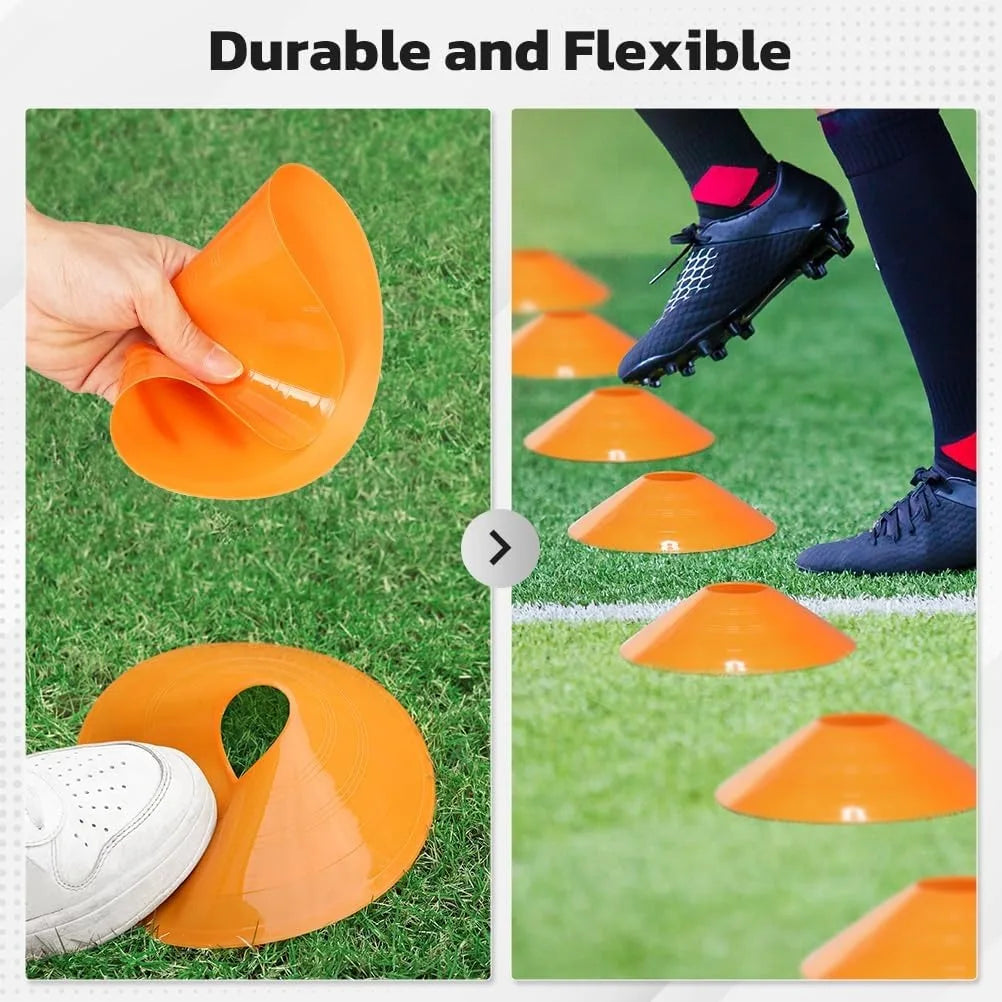 25 Pack football cone plate  football training plate agility practice  Soccer Cones field marking sports training equipment