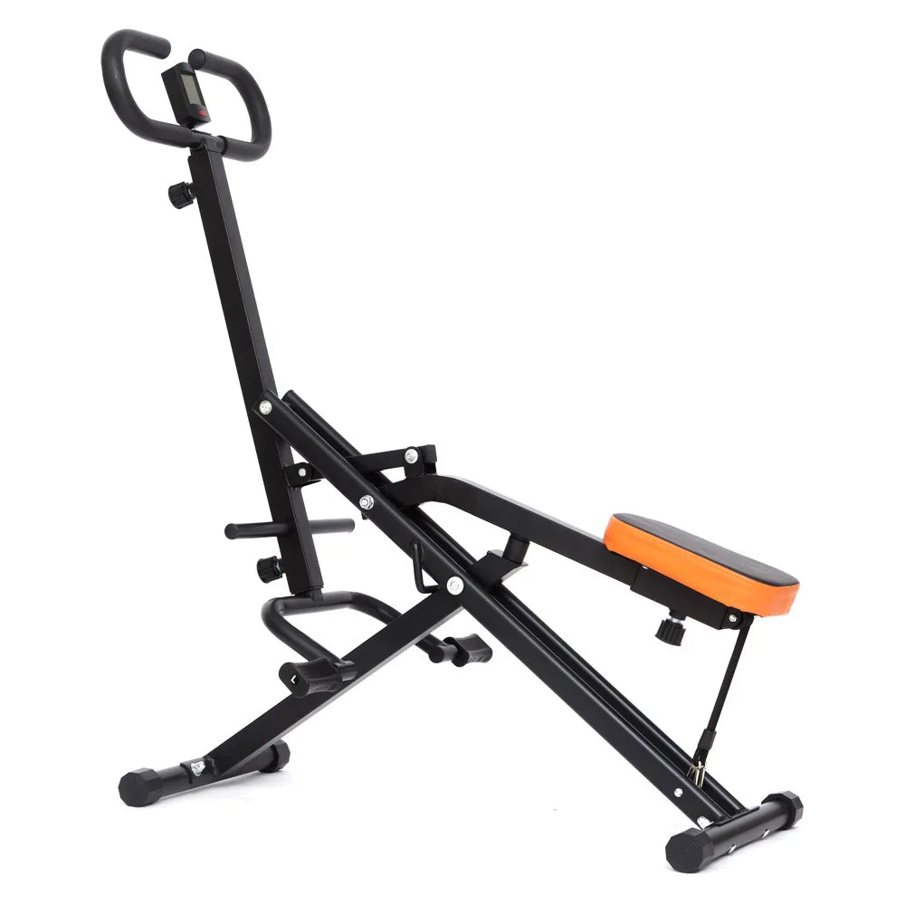 Abdominal Trainer Abdominal Muscle Trainer Waist Trainer Body Building Fitness Equipment Home Use Abdominal Crunch Machine HCM01