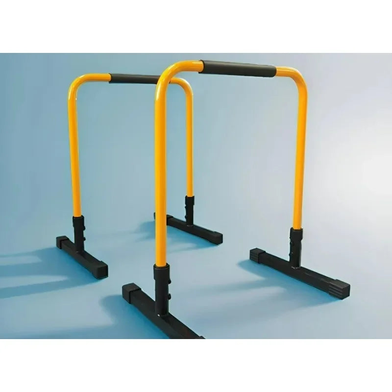 Steel Split Parallel Bars Dip Stand Pull up Bar for Home Gym Strength Training Bodybuilding Adjustable Calisthenics Equipment