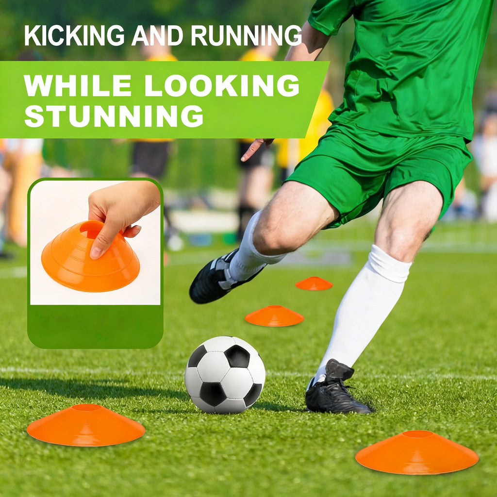 25 Pack football cone plate  football training plate agility practice  Soccer Cones field marking sports training equipment