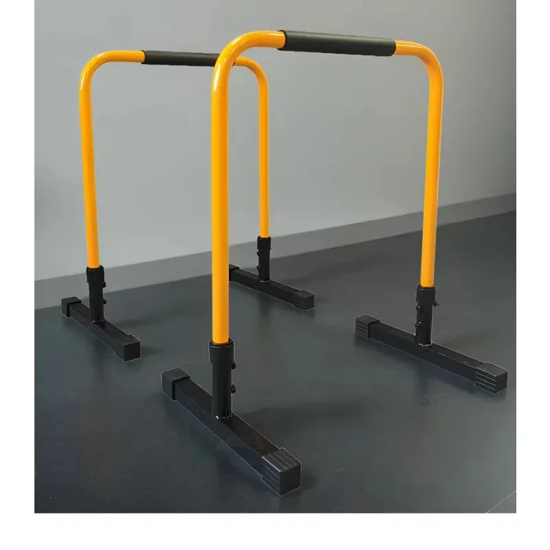 Steel Split Parallel Bars Dip Stand Pull up Bar for Home Gym Strength Training Bodybuilding Adjustable Calisthenics Equipment