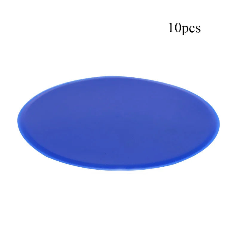 10pcs 12cm non-slip TPE agility marker discs, suitable for soccer, basketball, fitness, speed and agility training.