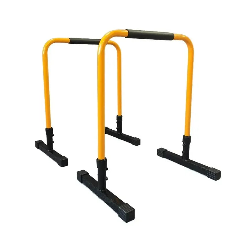 Steel Split Parallel Bars Dip Stand Pull up Bar for Home Gym Strength Training Bodybuilding Adjustable Calisthenics Equipment