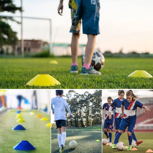 25 Pack football cone plate  football training plate agility practice  Soccer Cones field marking sports training equipment