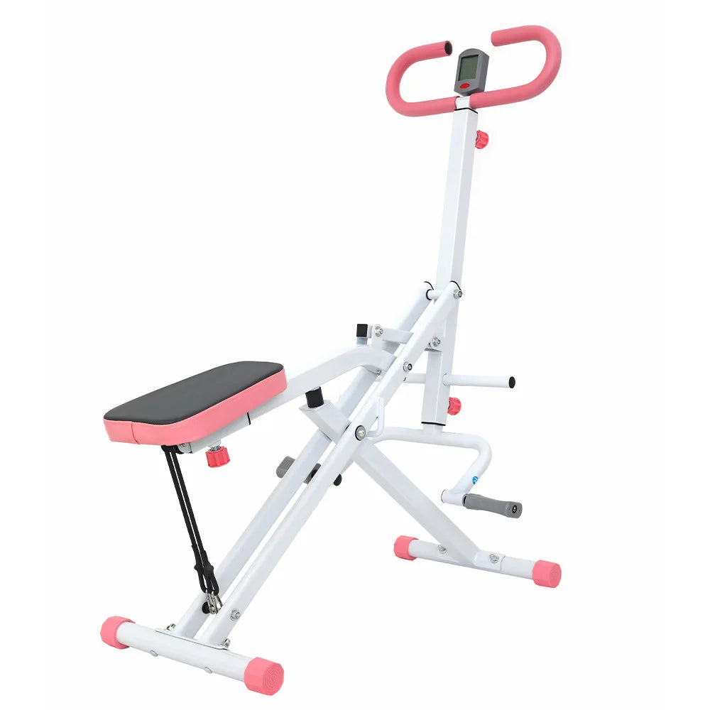 Abdominal Trainer Abdominal Muscle Trainer Waist Trainer Body Building Fitness Equipment Home Use Abdominal Crunch Machine HCM01