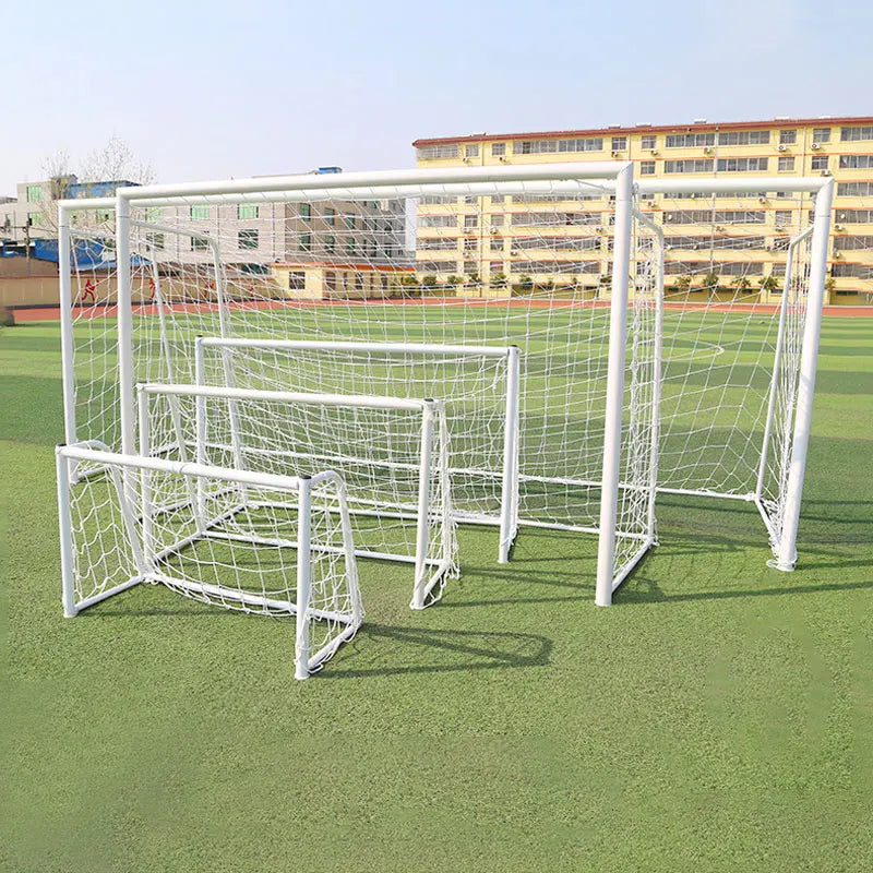 1 Customizable 3m*2m Outdoor Steel Portable Soccer Goal Training Equipment for Playground Football Net 2025