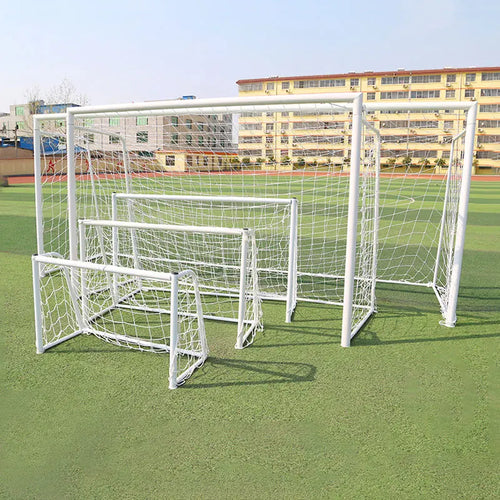 1 Customizable 3m*2m Outdoor Steel Portable Soccer Goal Training Equipment for Playground Football Net 2025