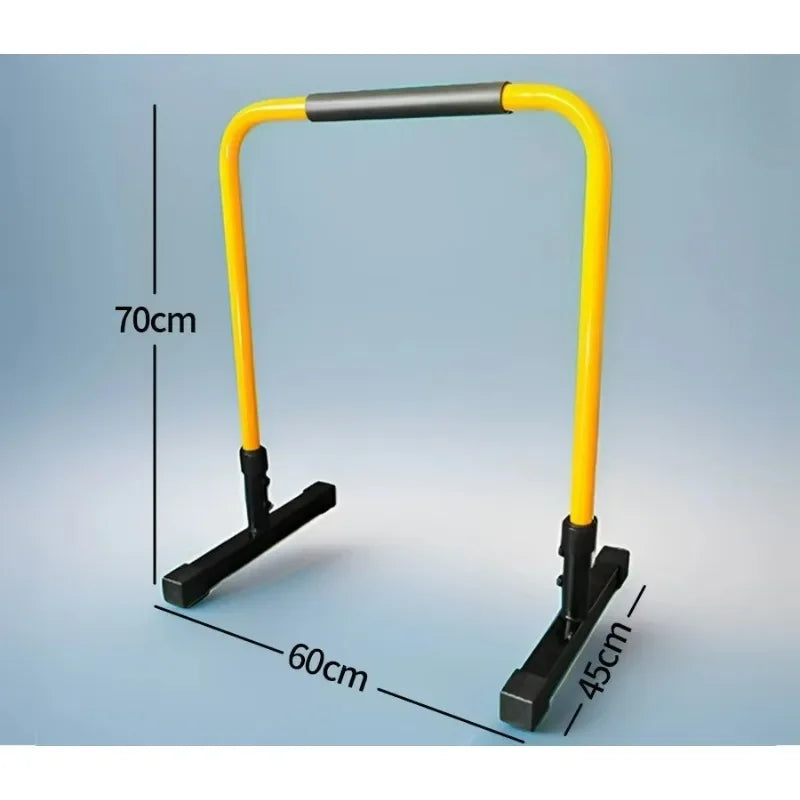 Steel Split Parallel Bars Dip Stand Pull up Bar for Home Gym Strength Training Bodybuilding Adjustable Calisthenics Equipment