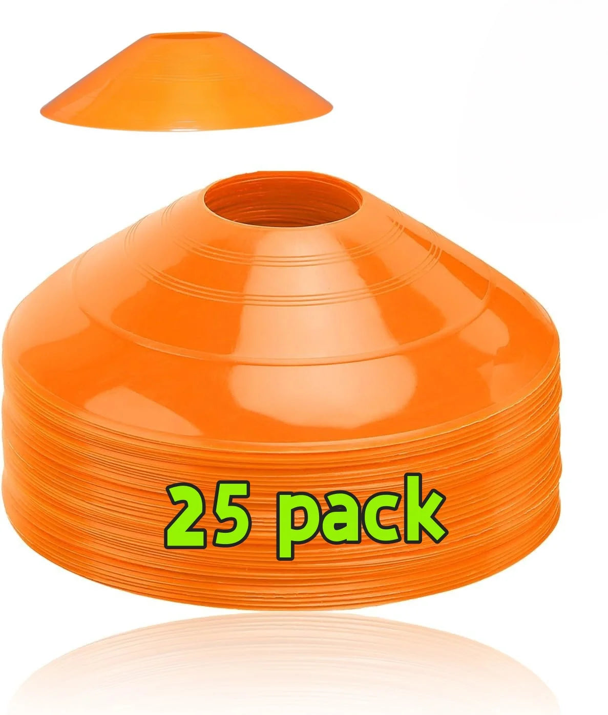 25 Pack football cone plate  football training plate agility practice  Soccer Cones field marking sports training equipment